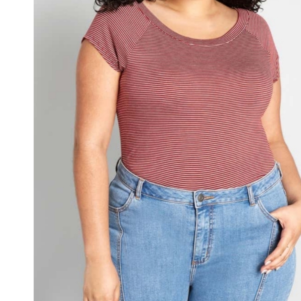 Modcloth Bateau So Beautiful Stripe Top NWT